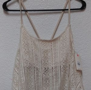 NWT Large Billabong Crop Top